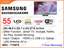 SAMSUNG 55" QLED 4K Smart TV QA55Q65CAKXMR