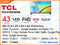 TCL 43" LED 2K Android TV TCL43S5400A