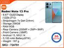 Redmi Note 13 Pro 5G 8GB, 256GB (Without Warranty)