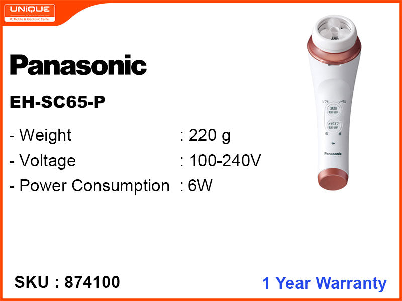 Panasonic EH-SC65-P Micro-Foaming Cleansing and Massage