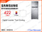 SAMSUNG RT43K6230 SB/ST 2 Door,Digital Inverter,Twin Cooling,442L Referigerator