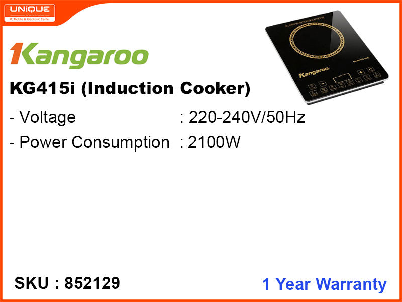Kangaroo Induction Cooker,  KG415I, 2100W