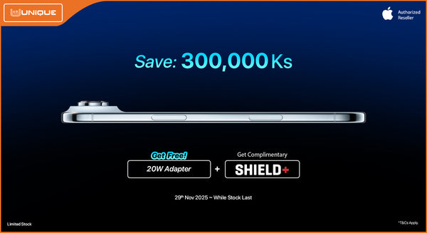 အပါးဆုံးလေး မို့ အမိုက်ဆုံးဈေးနဲ့ ရရှိမယ့် iPhone Air😊