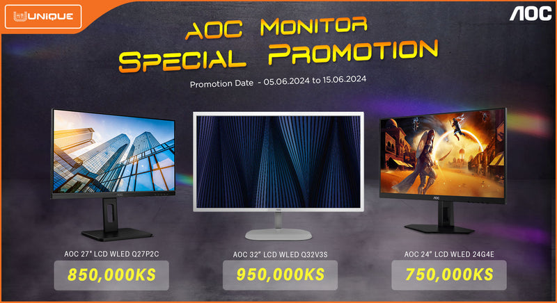 AOC Monitor Special Promotion…😍