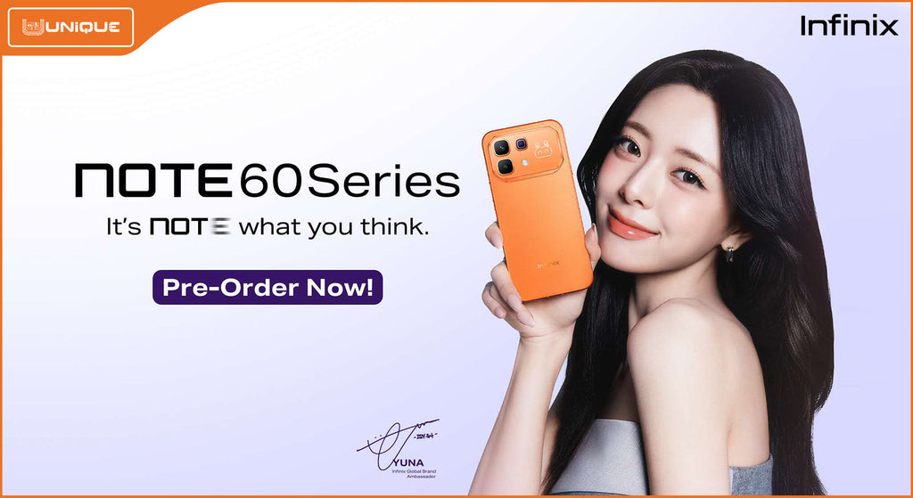 Infinix Note 60 Series ကို Pre Order မှာယူလို့ရပါပြီ... – unique.com.mm