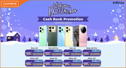 Infinix ရဲ့ December Cashback Promotion✨