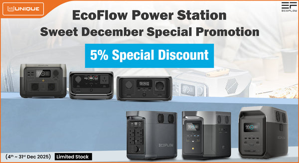 Ecoflow ရဲ့ Sweet December Special Promotion ကြီးလာပါပြီ…