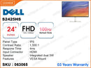 DELL 24" S2425HS Monitor