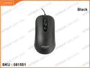 anitech A201 Black Wired Optical Mouse