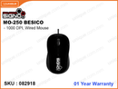 SIGNO MO-250 BESICO Black Optical Mouse
