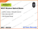 anitech W237 Black  Wireless Optical Mouse