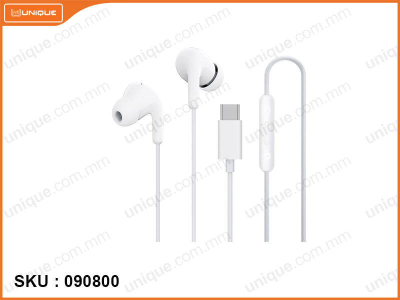 Xiaomi M2413E1 White Type C In Ear Earphones