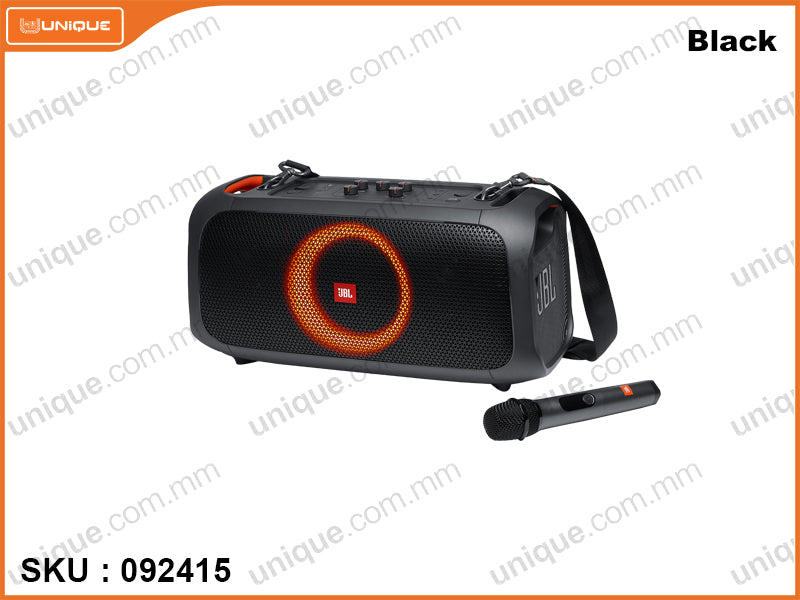 JBL PARTYBOX ON THE GO Black Bluetooth Speaker