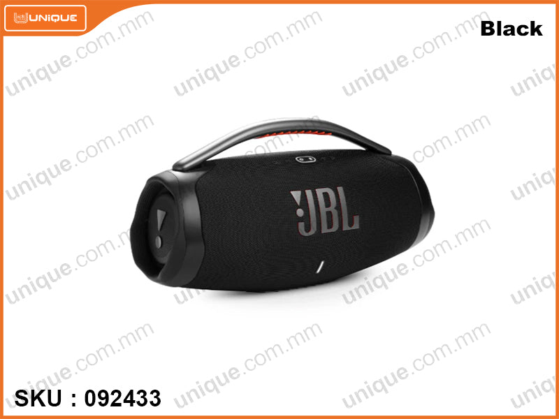 JBL BOOMBOX 3 Black Bluetooth Speaker