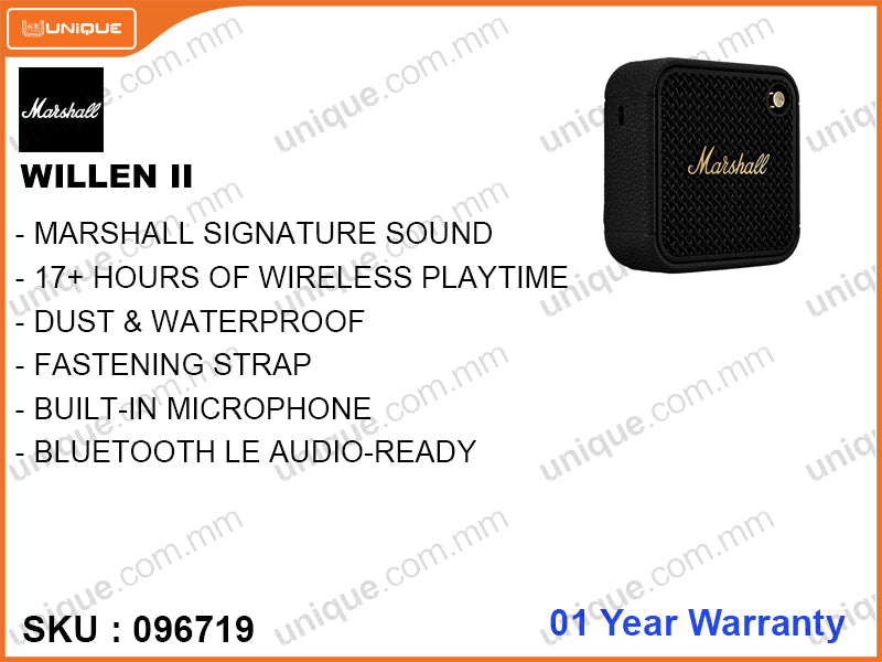 Marshall WILLEN II Bluetooth Speaker