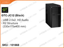 Green Tech Casing GTC-JC12BG (Black)