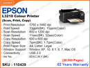 EPSON Eco Tank L3210 3 in 1 Colour Printer