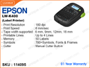 EPSON LW-K400 Label Printer