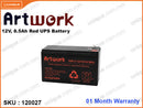 Artwork Red UPS Battery (12V, 8.5Ah)