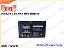 OWL HM12-9 UPS Battery (12V, 9Ah)