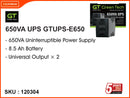Green Tech 650VA UPS GTUPS-E650