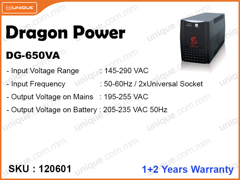 Dragon Power 650VA UPS