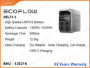 EcoFlow Power Station DELTA 3 EF-DL-H10-3 (1800W, 1024Wh)