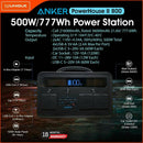 ANKER Power Station PowerHourse II 800 (500W, 777Wh)