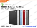 Seagate 1000GB ONE TOUCH USB 3.0