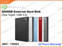 Seagate 2000GB ONE TOUCH USB 3.0