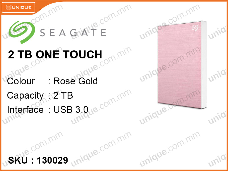 Seagate 2000GB ONE TOUCH USB 3.0