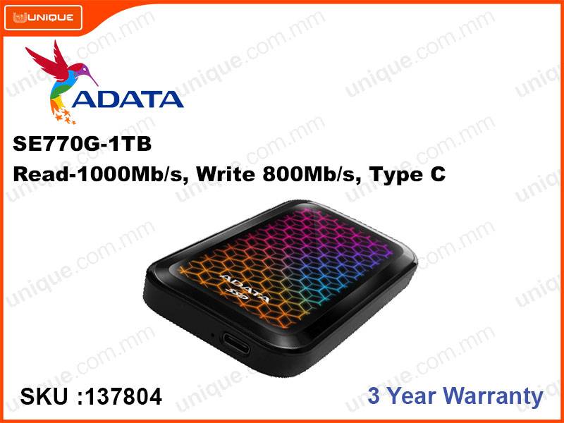 ADATA 1000GB SE770G External SSD