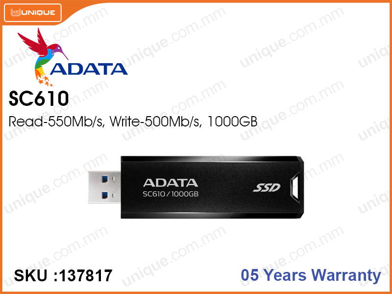 ADATA 1000GB SC610 External SSD