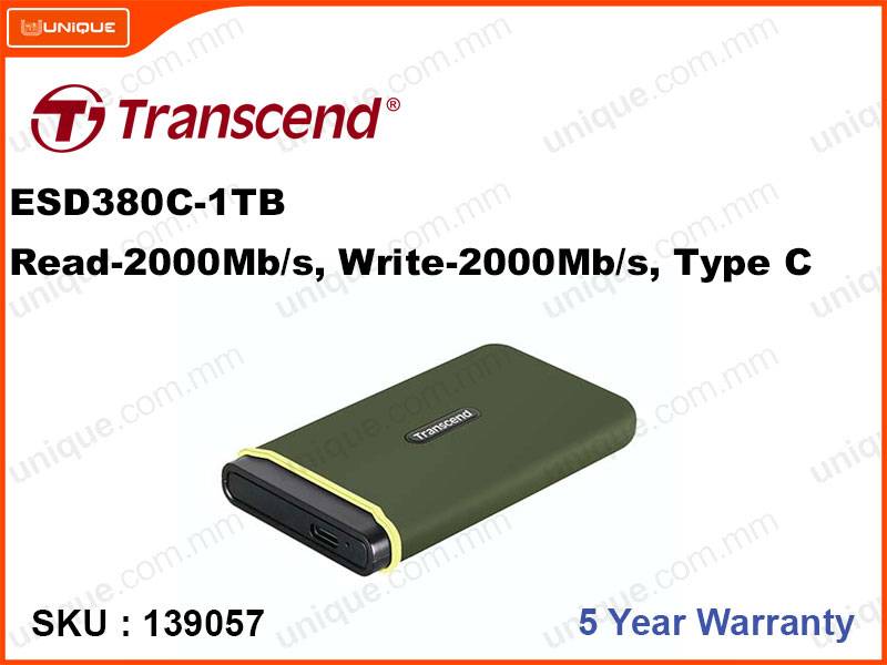 Transcend 1000GB ESD380C External SSD