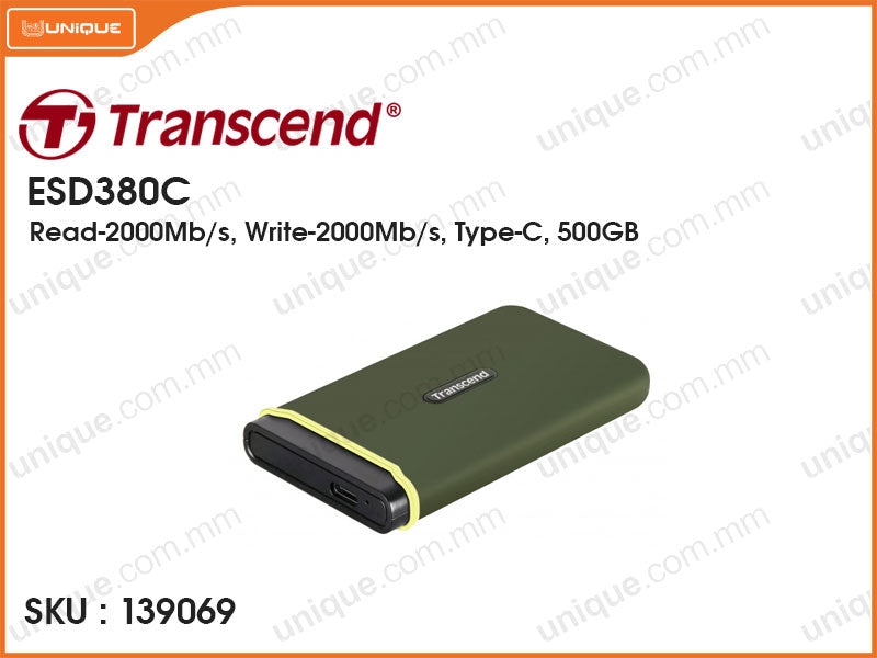 Transcend 500GB ESD380C External SSD