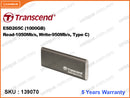 Transcend 1000GB ESD265C External SSD