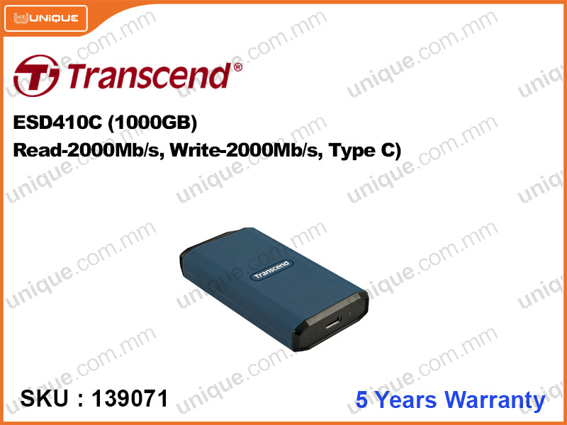 Transcend 1000GB ESD410C External SSD