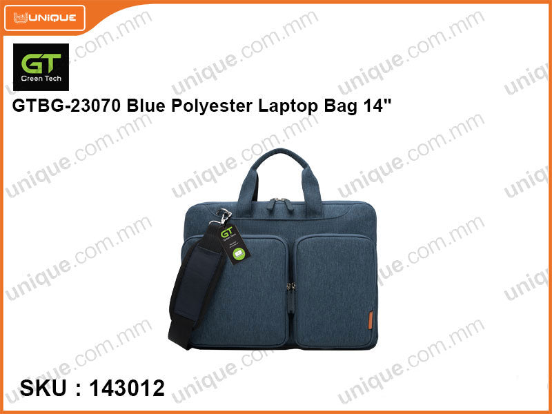 Green Tech GTBG-23070 Polyester Laptop Bag 14"