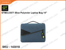 Green Tech GTBG-23071 Polyester Laptop Bag 14"