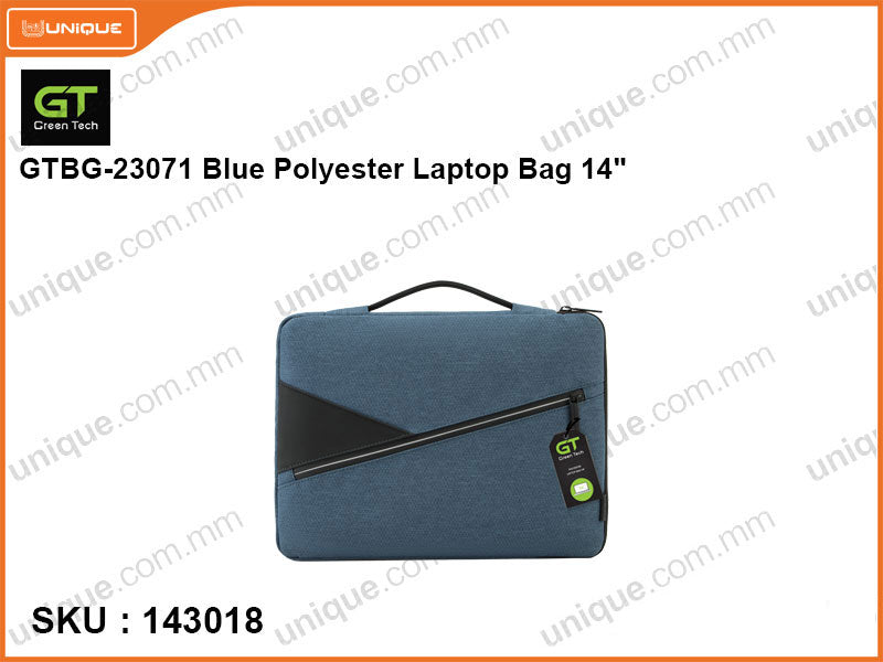 Green Tech GTBG-23071 Polyester Laptop Bag 14"