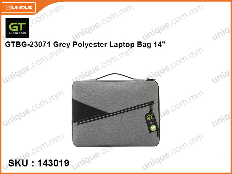 Green Tech GTBG-23071 Polyester Laptop Bag 14"