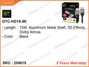 Green Tech GTC-HD15-4K HDMI 15M Cable