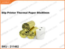 Slip Printer Thermal Paper 80x80mm