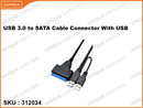 USB 3.0 to SATA Cable Connector With USB