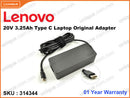 Lenovo 20V, 3.25Ah Type C Laptop Original Adapter