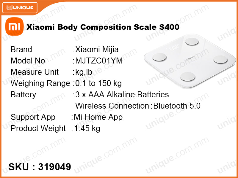 Xiaomi MJTZC01YM Body Composition Scale S400