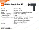 Xiaomi Mijia MJJMQ03YM Mini Fascial Massage Gun 2