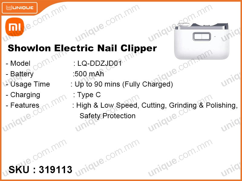 Showlon Electric Nail Clipper