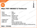 Mijia T501 MES607 Dark Gray Toothbrush