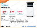 Midea MPPH-09CRN1, 1HP, Portable Air Conditioner